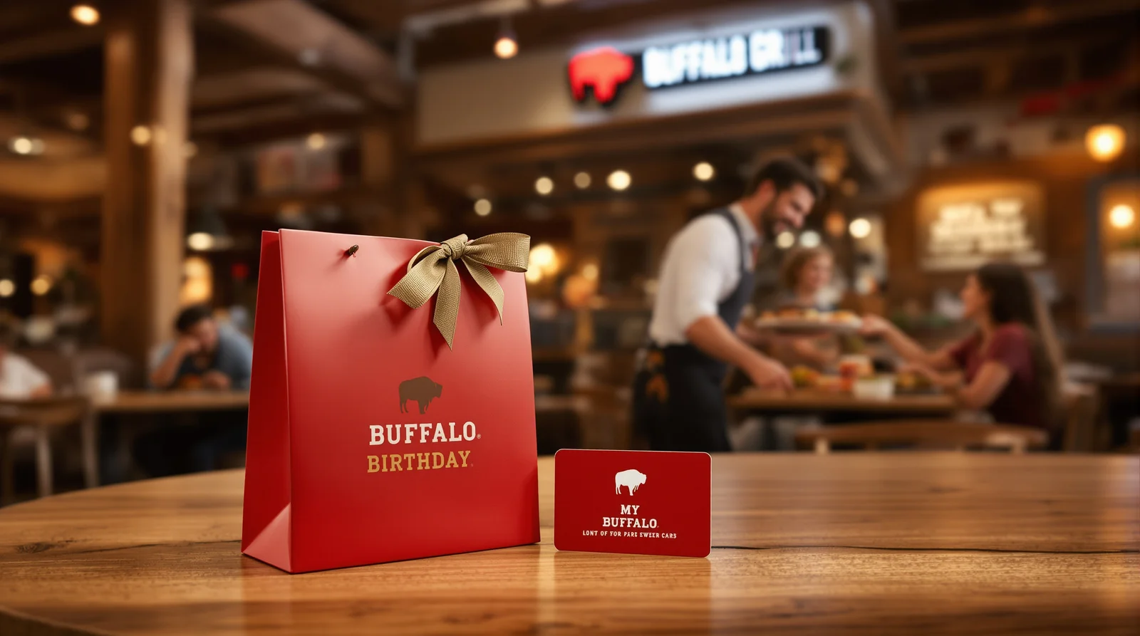 Gâteau et apéritif offerts chez Buffalo Grill