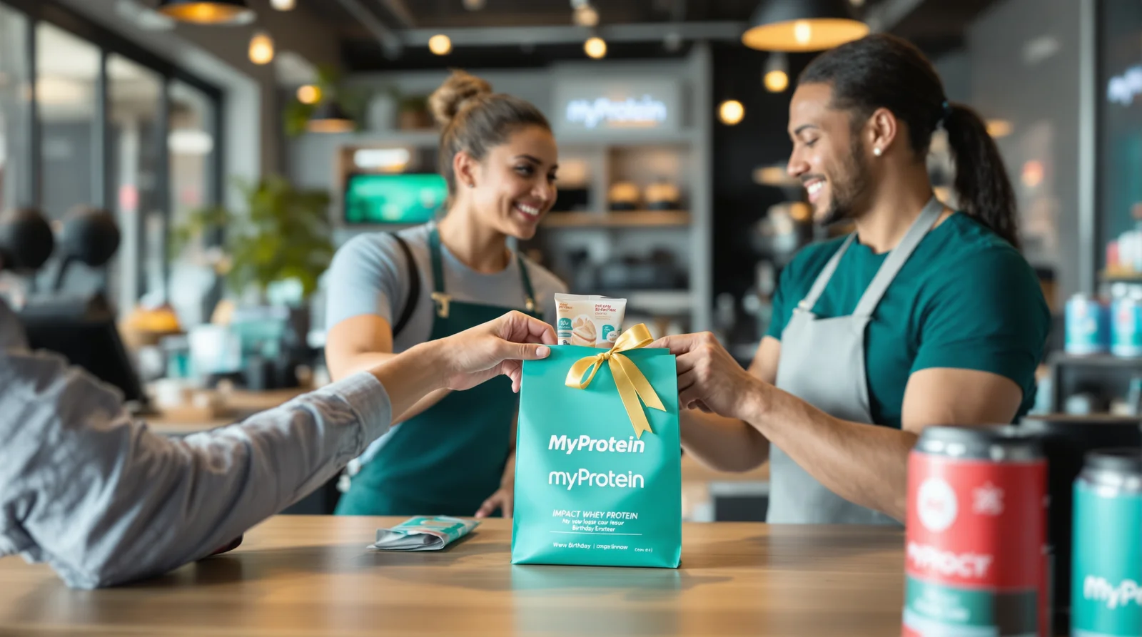 Poudre de protéine gratuite MyProtein