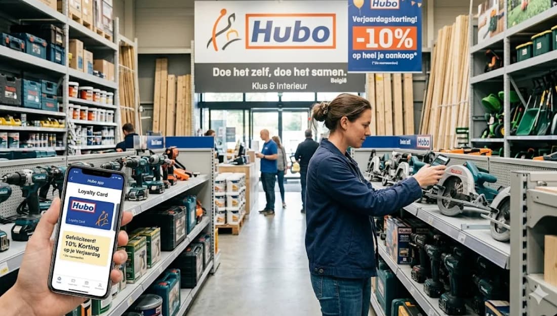 Hubo Verjaardagskorting