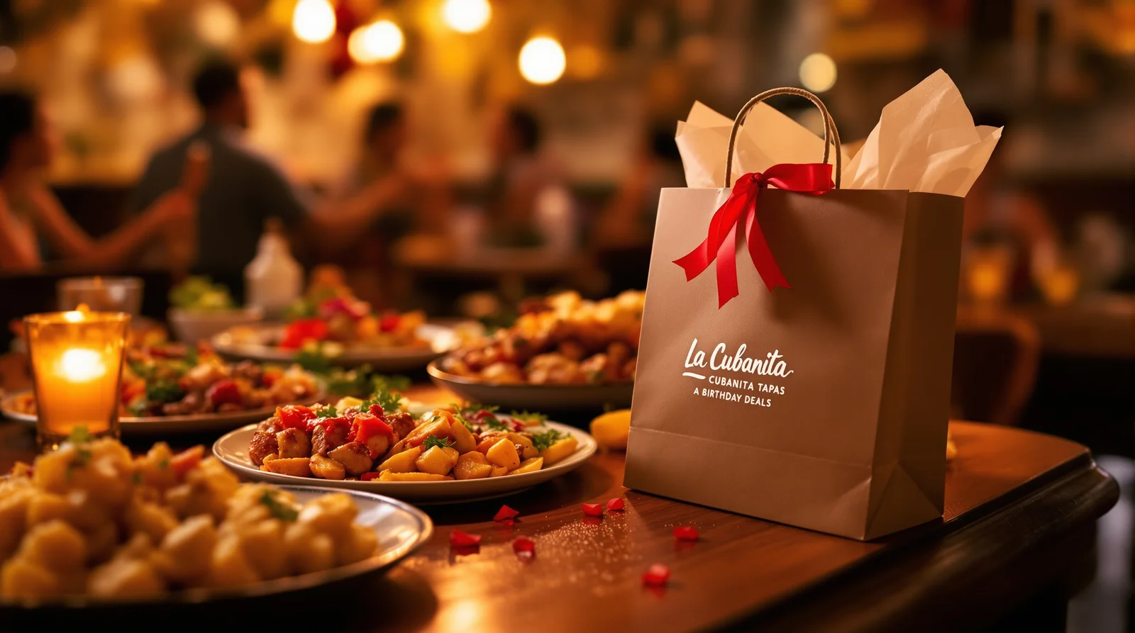 Gratis Tapas Arrangement voor Jarigen